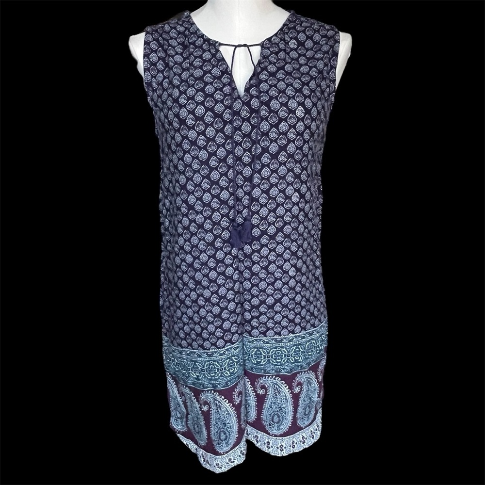 BeachLunchLounge Flowy Sleeveless Dress Cover Up Small